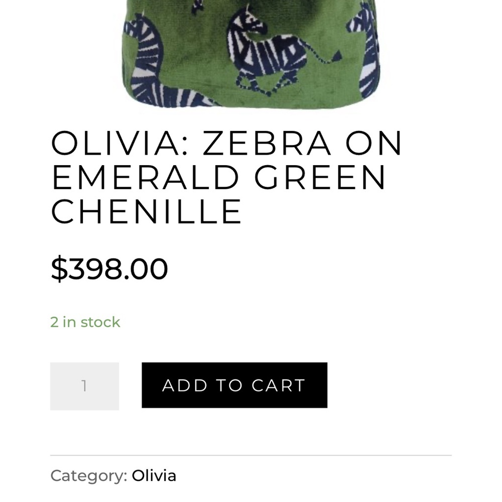 Stunning Green Zebra Chenille Top-Handle Women’s Bag NWT - Picture 8 of 10
